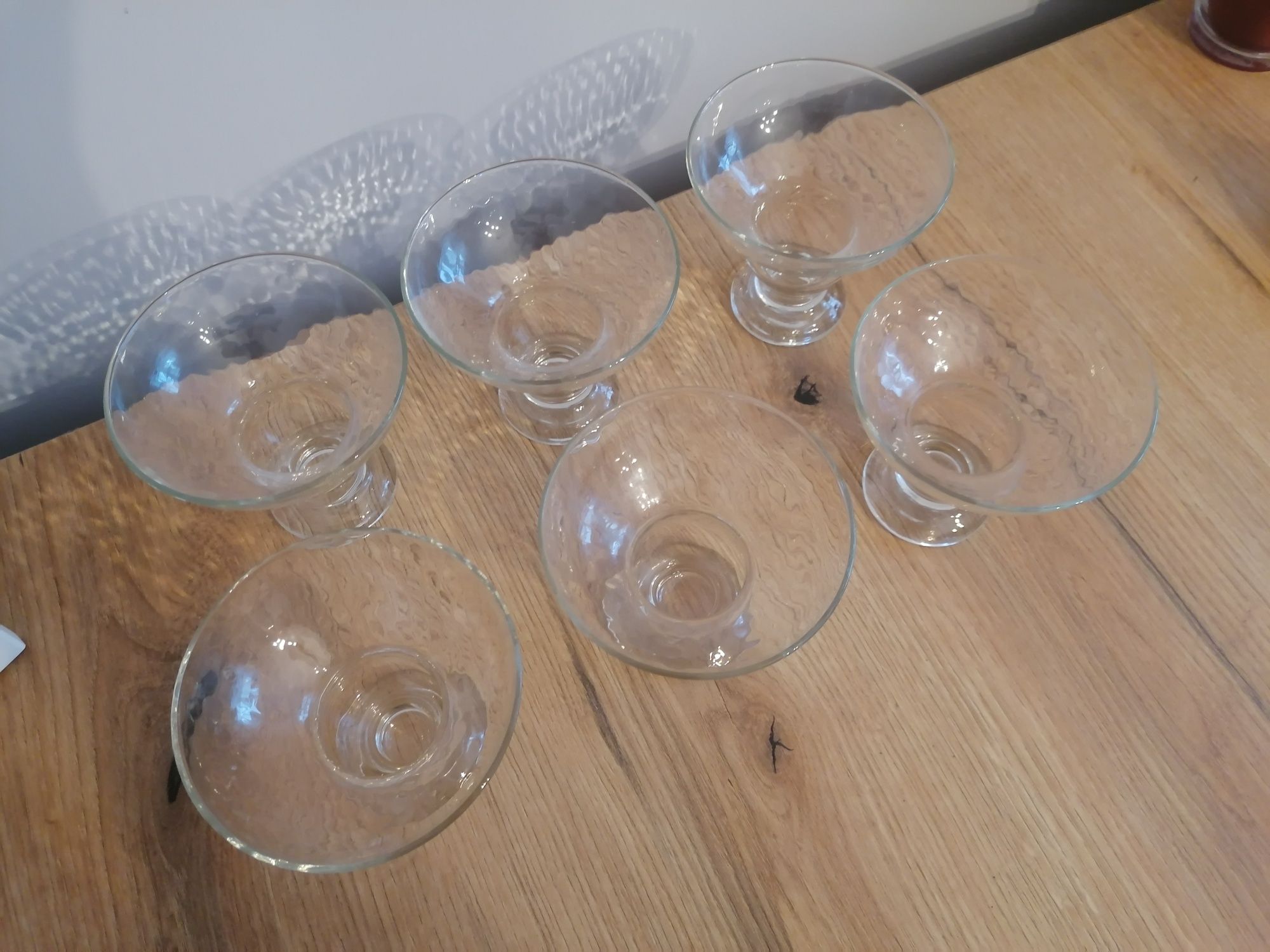 Pucharki do losów deserów szklane szklanki szklanki