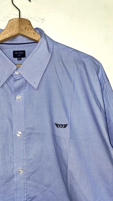 Camisa Mr. Blue Algodão Azul Regular Fit
