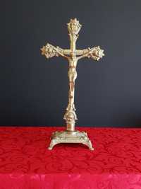 Krzyż z mosiądzu 39 cm