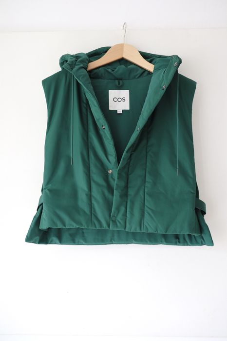 COS Zielona kamizelka