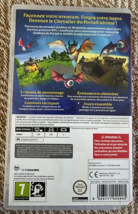 Portal Knights Nintendo Switch Feliz Natal