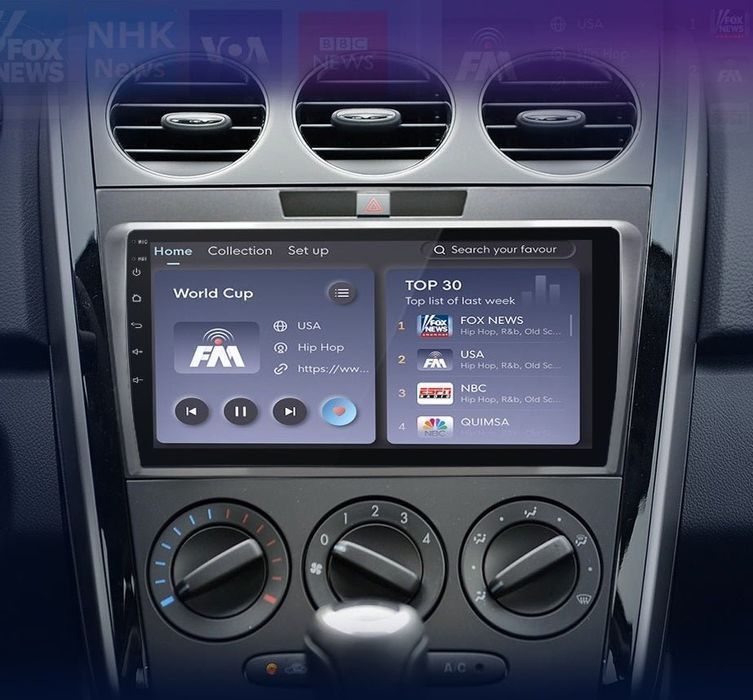 Radio nawigacja Mazda CX-7 2008 - 2015 Android Carplay CX7 6GB 128GB