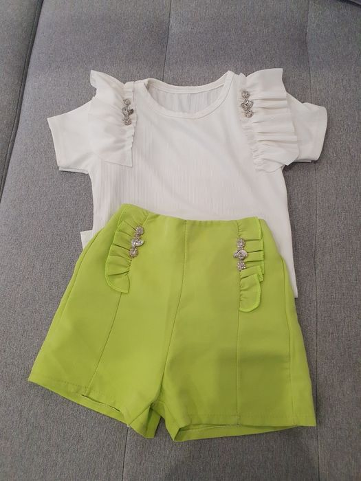 Komplecik dla dziewczynki 134/140