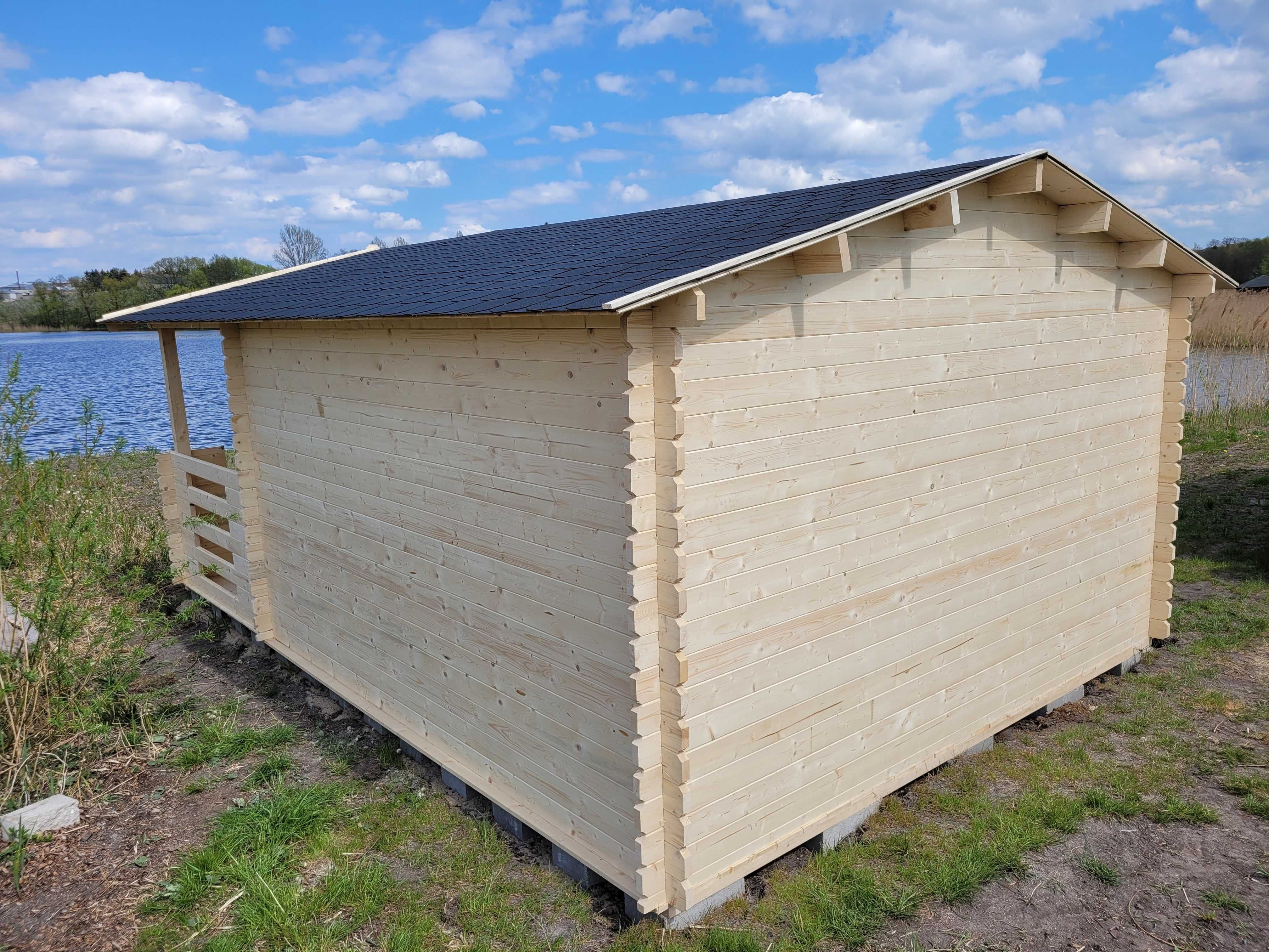 Od RĘKI domek letniskowy na ROD*drewniany z TARASEM 6x4*24 m2*BALIK 34