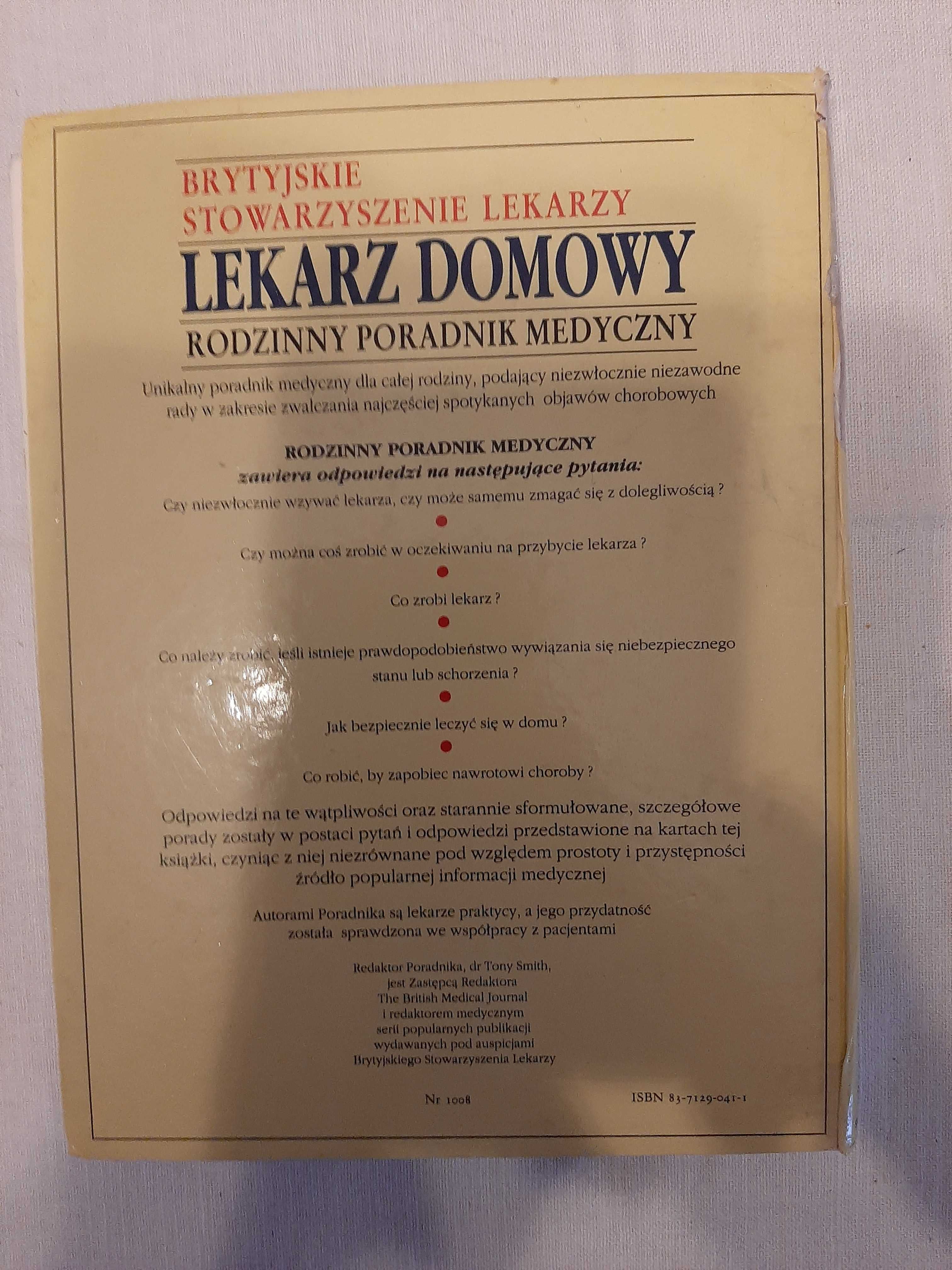 Lekarz Domowy - Rodzinny Poradnik Medyczny - Tony Smith.