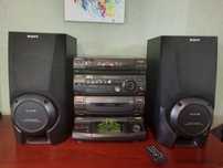 Срочно!!! Музичний центр sony HCD-XB6 з 2 колонками SS-XB6AV