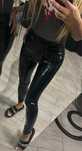 Nowe legginsy LaTeX skóra modelujące