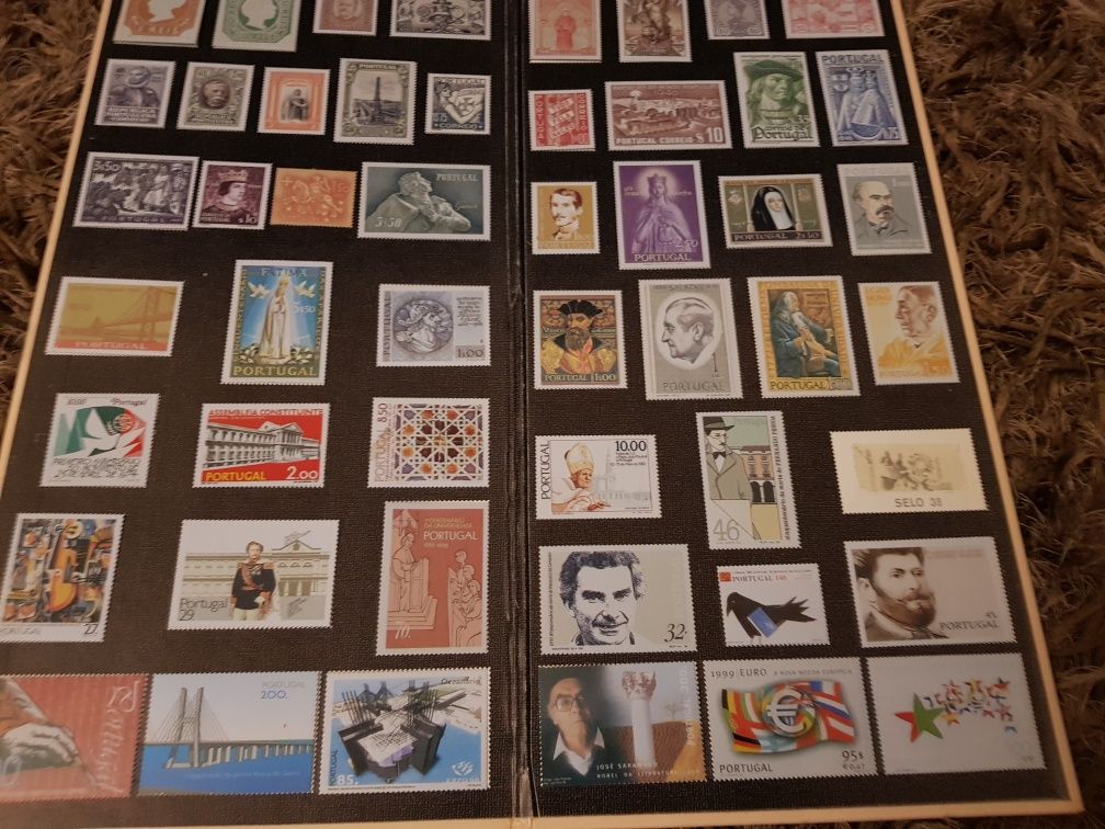 Coleção selos ,postais