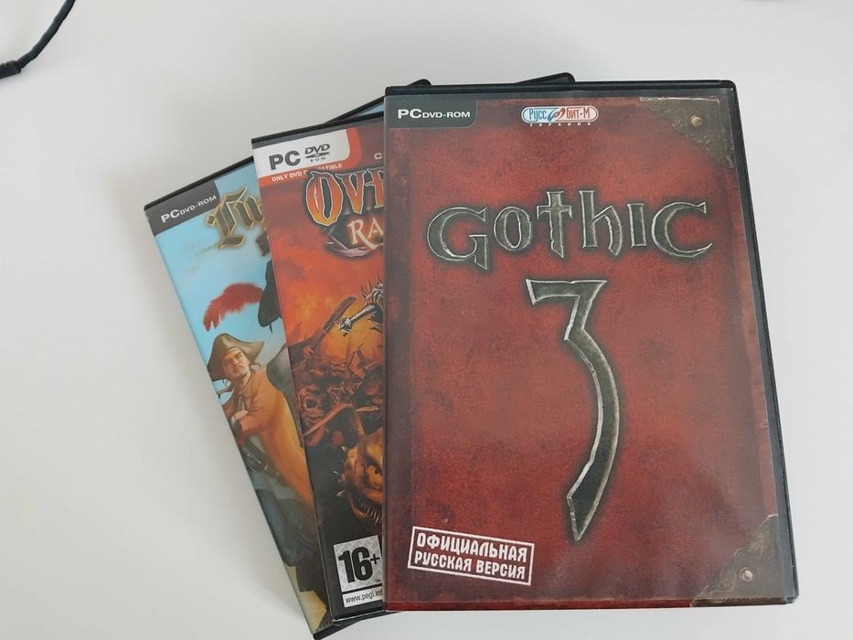 Ігри на ПК Gothic 3, Overlord, Guild 2