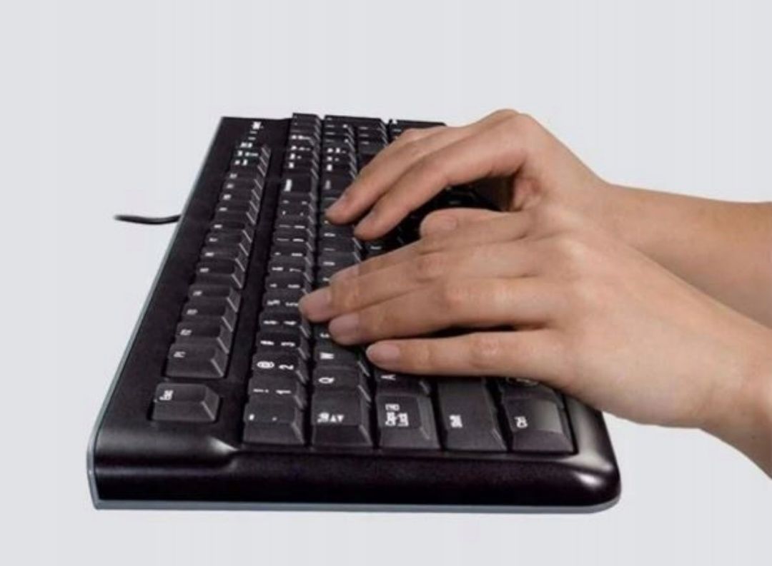 Klawiatura membranowa Logitech K120 USB czarna
