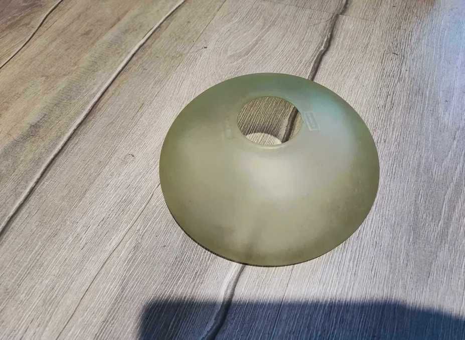 Przedwojenny art deco klosz z huty Zawiercie