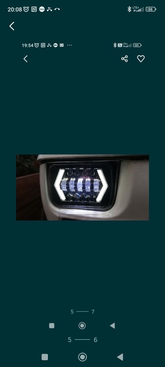 Fiat 126p lampy technologia LED nowe
