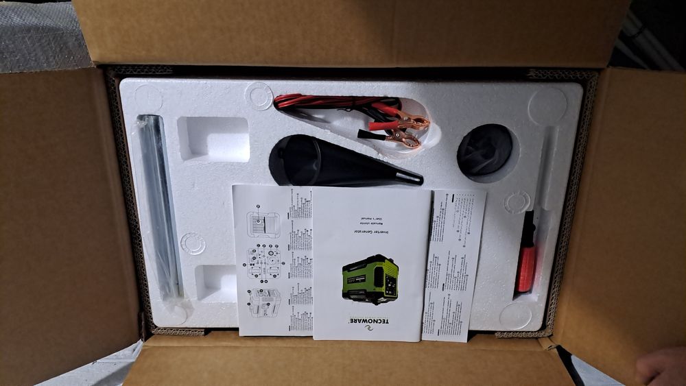 Новий тихий інверторний бензиновий електрогенератор FGEINV2200M