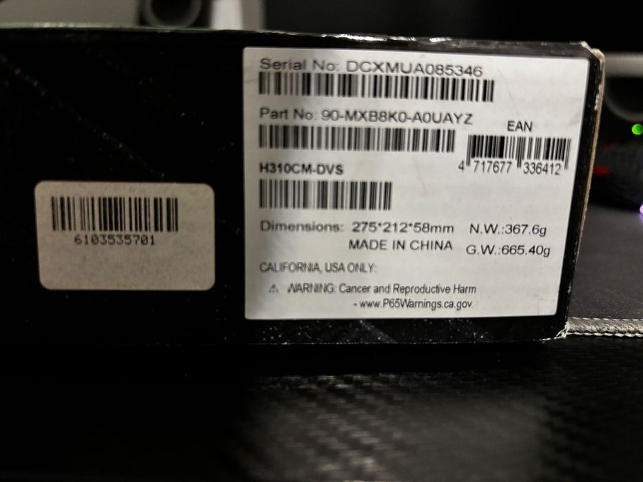 Zestaw procesor i5 płyta główna ASRock 16gb RAM