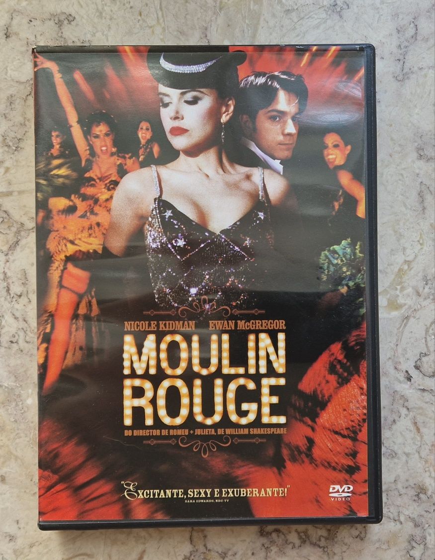 DVD MOULIN ROUGE ed. especial 2 discos Nicole Kidman Ewan McGregor