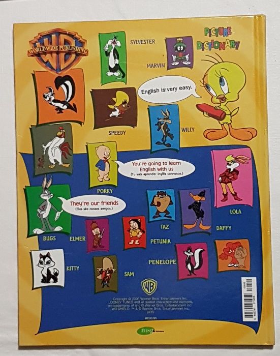 12 Livros Inglês - Coleção Looney Tunes