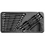 Klucze płasko-oczkowe 6-19mm 14szt Neo do 84-222