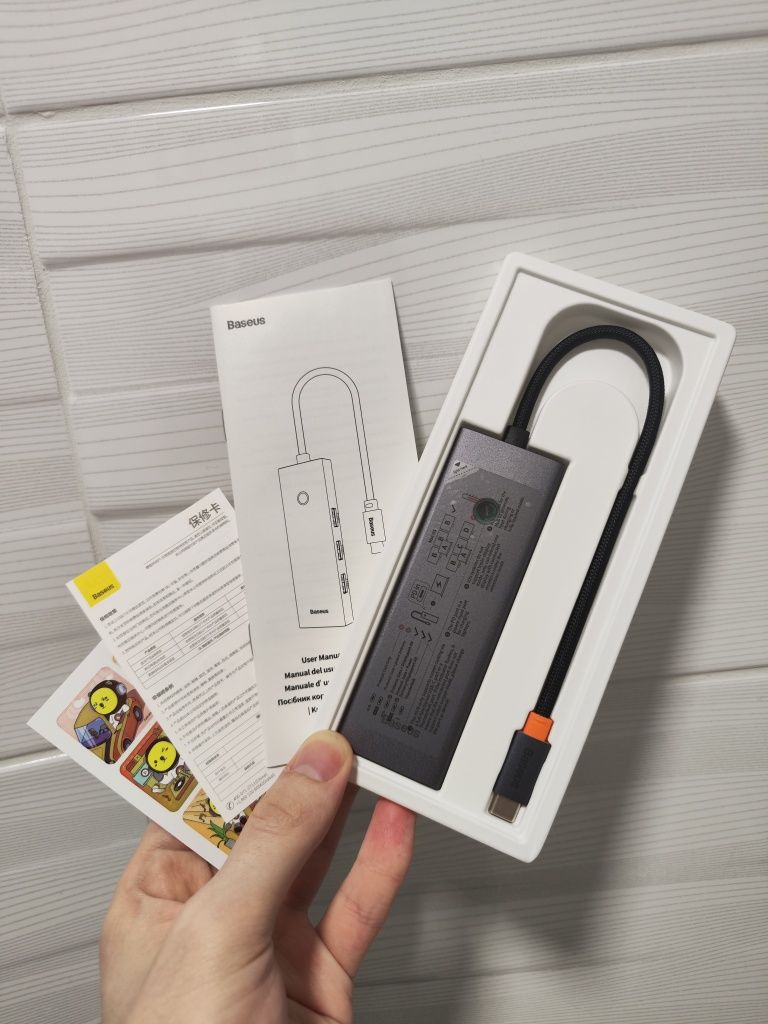 USB-хаб (док станция) Baseus 7 в 1