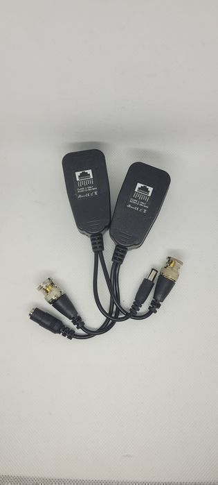 Vimvip Balun Wideo Rj45 Na Bnc Nadajnik Do Kamer Monitorujących