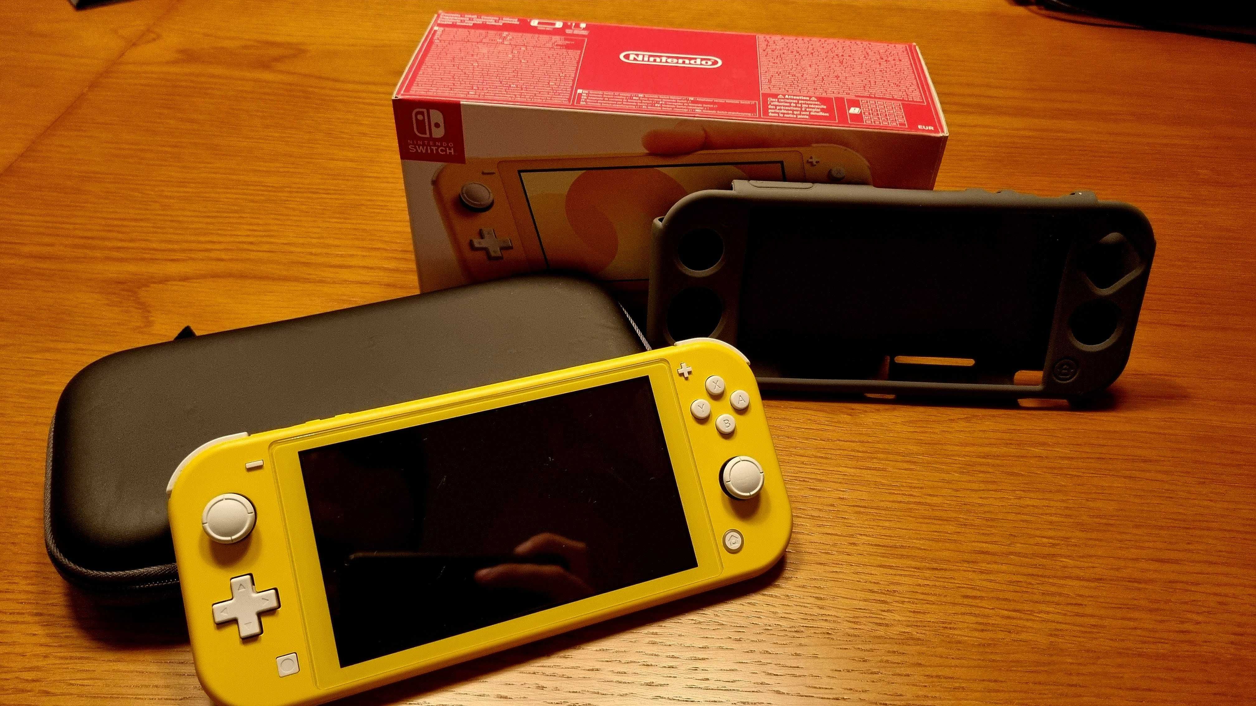 Switch Lite Amarela Desbloqueada