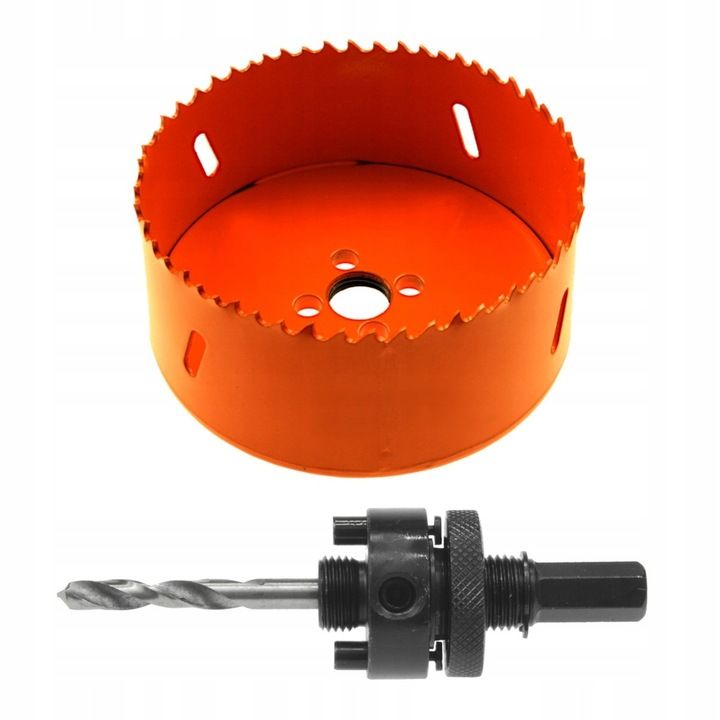 Otwornica Bi-metalowa 121 Mm Z Adapterem 32-210 Mm