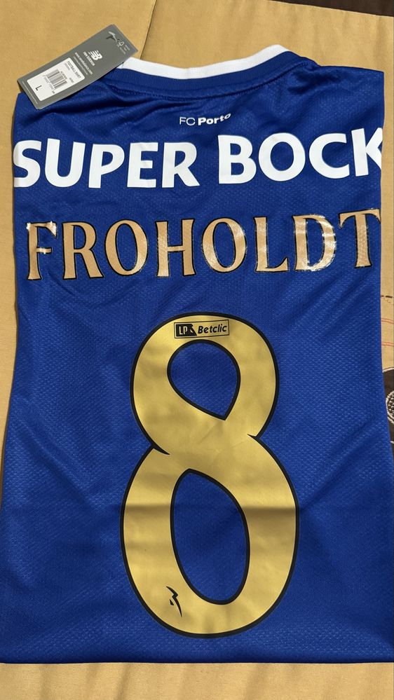Camisola personalizada de Froholdt, tam L