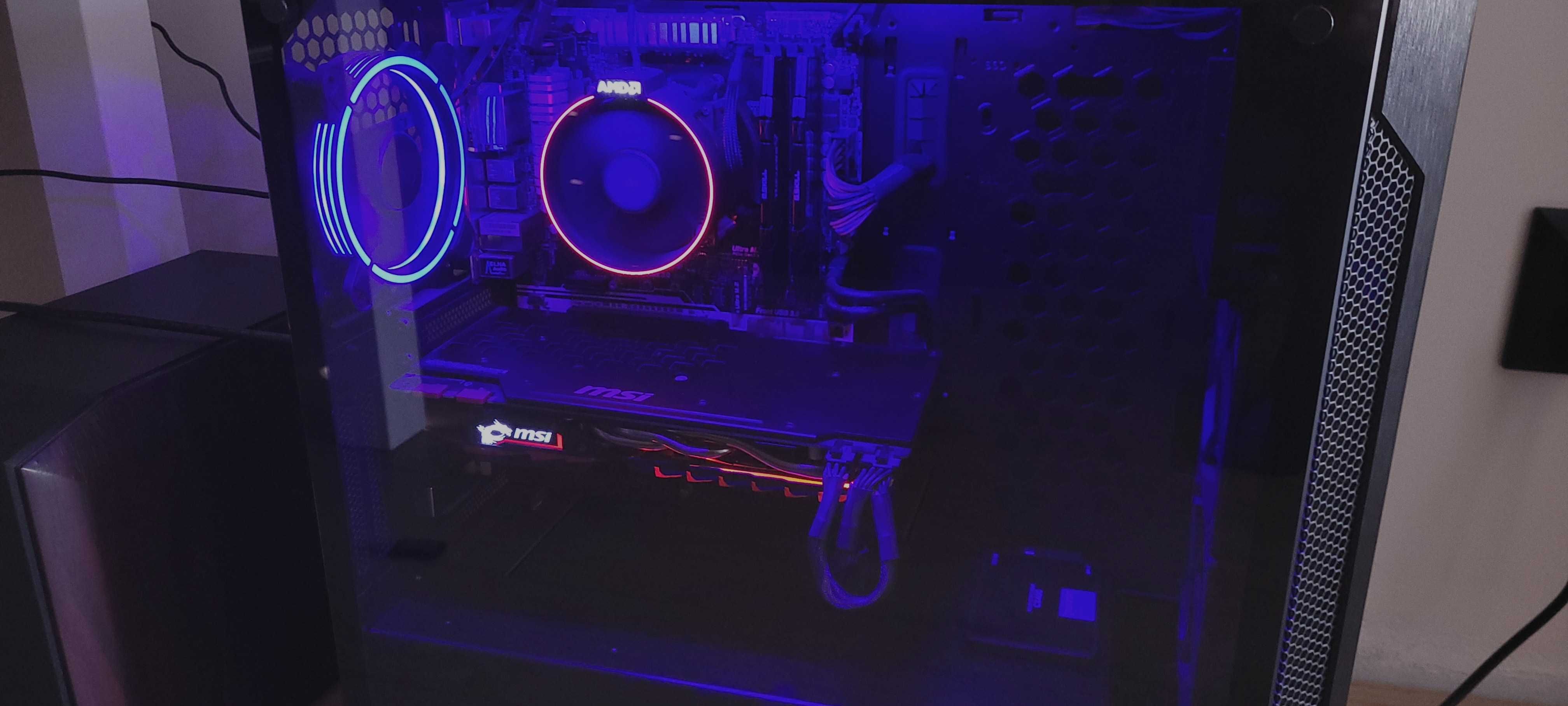 Komputer Ryzen 1600 GTX 1070Ti 16GB RAM DDR4
