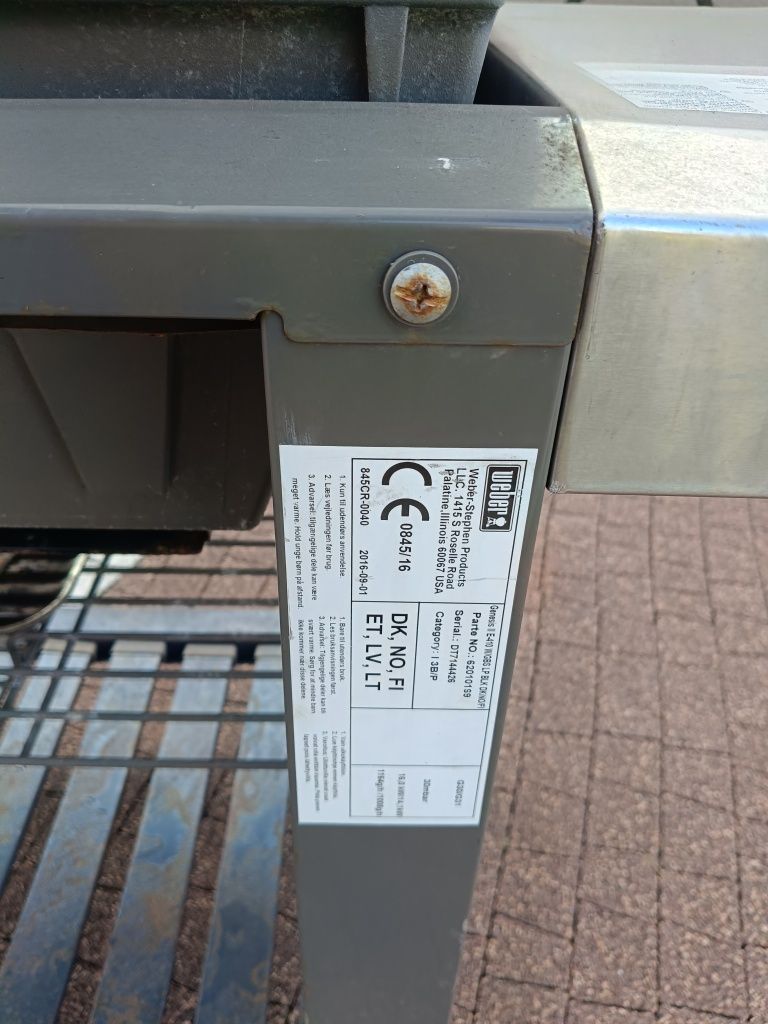 Grill gazowy weber Genesis 2 konkret