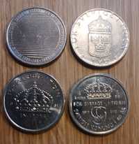 Zestaw monet Szwecja 4x 1 korona różne typy każda inna