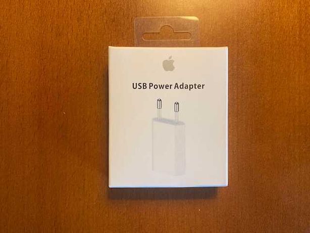 Adaptador corrente USB-A de 5W (Carregador iPhone X) Xr/Xs/6s/7/8/Plus