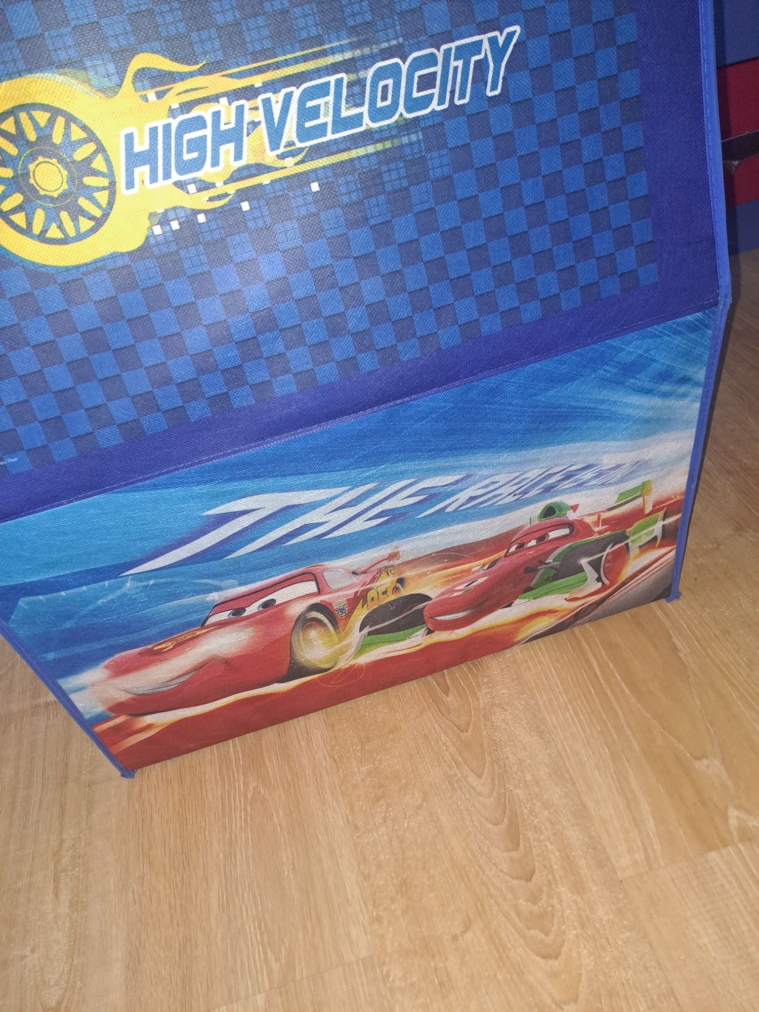 NOWE pudło pudełko ORGANIZER disney ZYGZAK cars Mc Queen AUTA