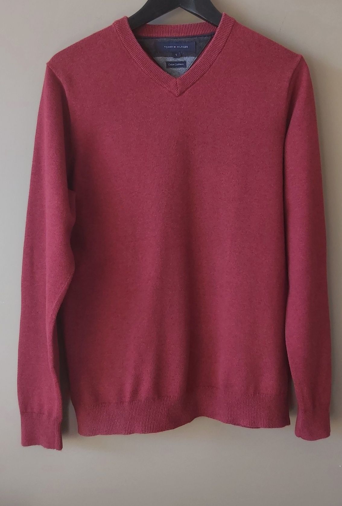 Sweter Tommy Hilfiger rozmiar S/ M     prima cotton cashmere