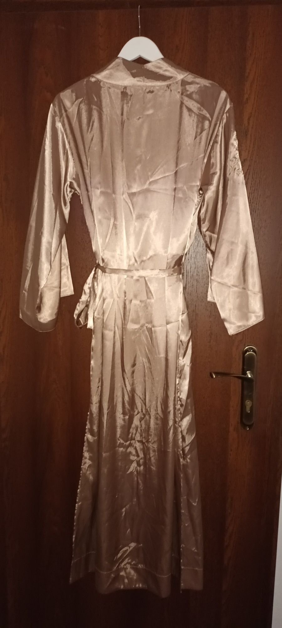 Szlafrok podomka atłas M / L M&S nowy