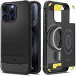 Etui Spigen Rugged Armor Mag Z Magsafe Na Iphone 15 Pro - Czarny Mat