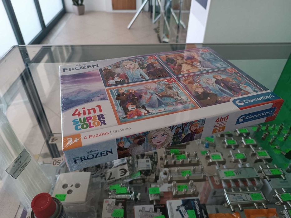 Puzzle Clementoni Disney Frozen SuperColor 4in1 4 puzzles 12+16+20+24