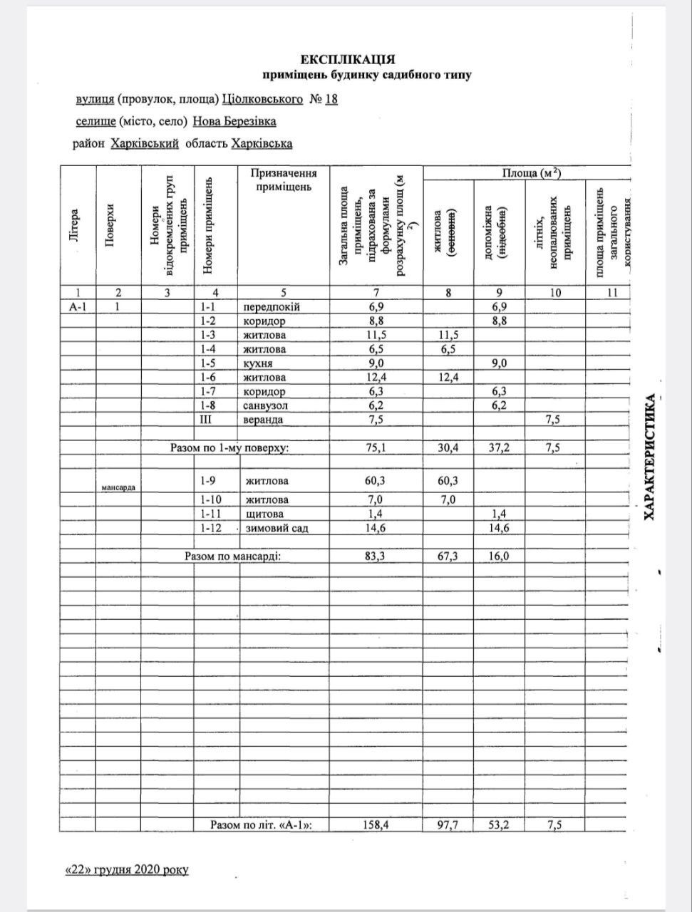 Продам 2эт.дом.165м. Берёзовка.ул.Циалковского.