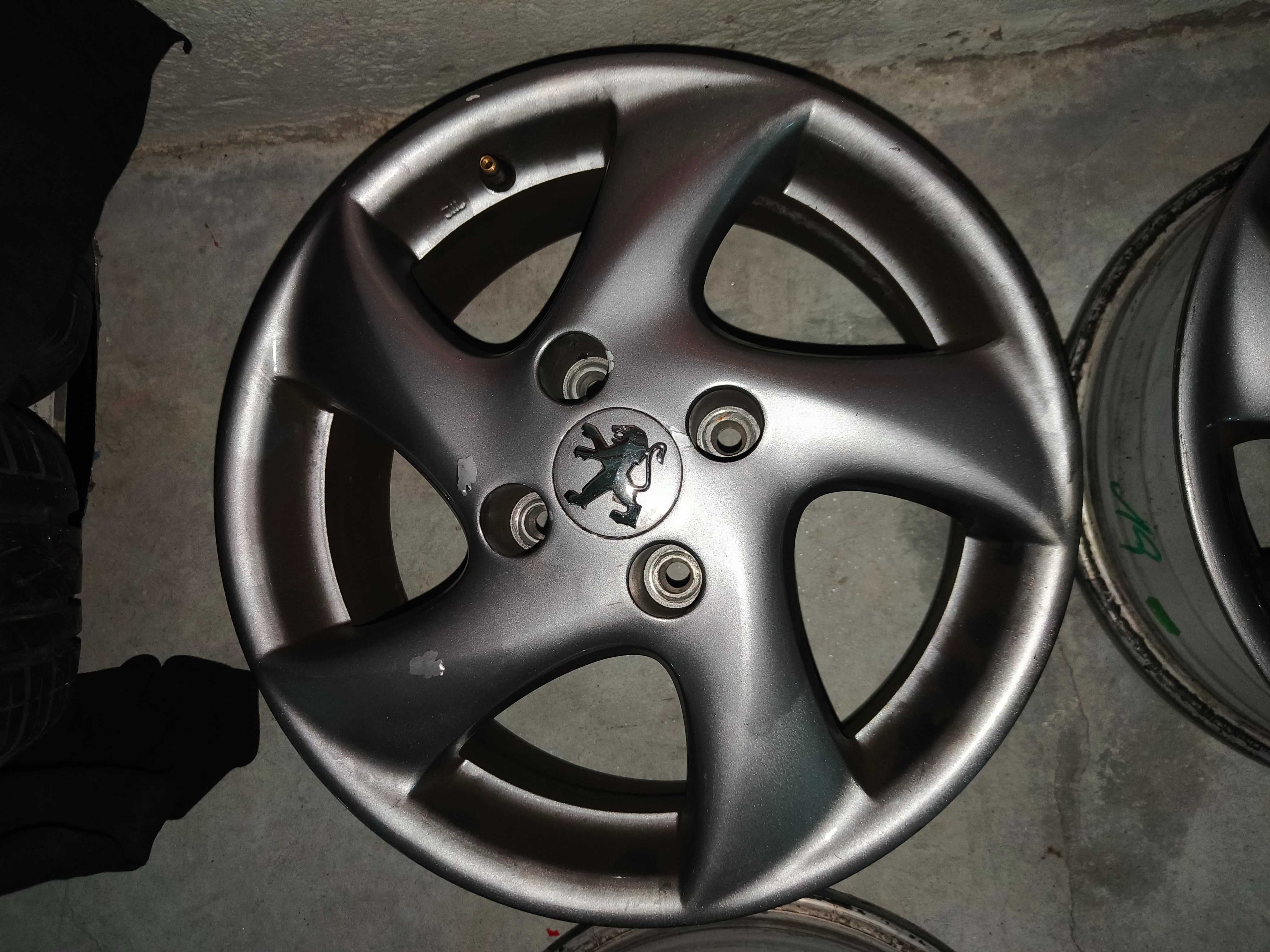 Jantes Peugeot 206 SW quicksilver 15" 4 x 108