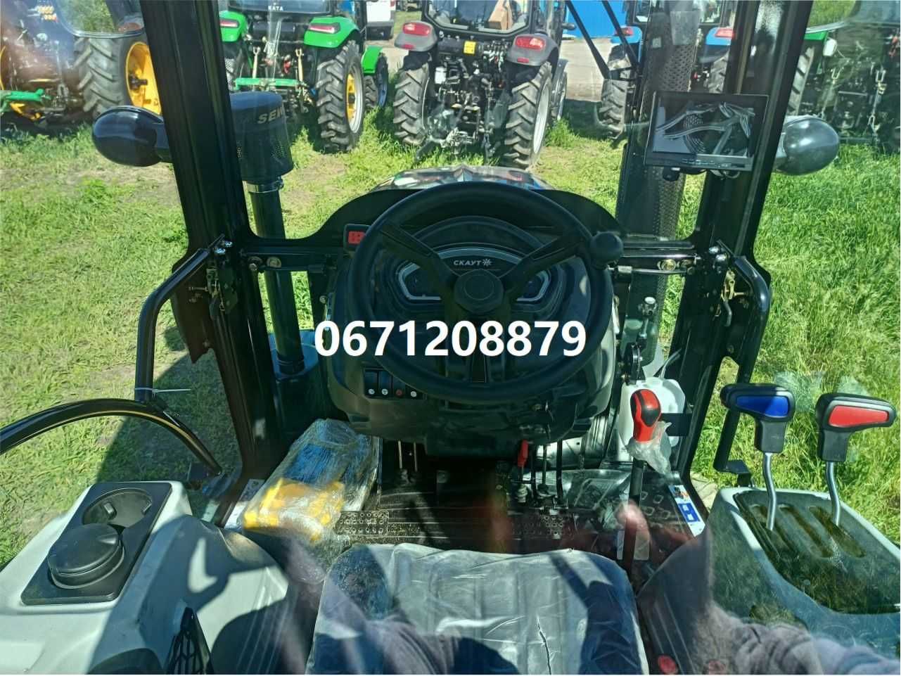Мінітрактор с кабіною СКАУТ ТY-404С безкоштовна доставка під ваш двір