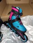 Ролики Rollerblade Microblade G (pink-emerald-green)