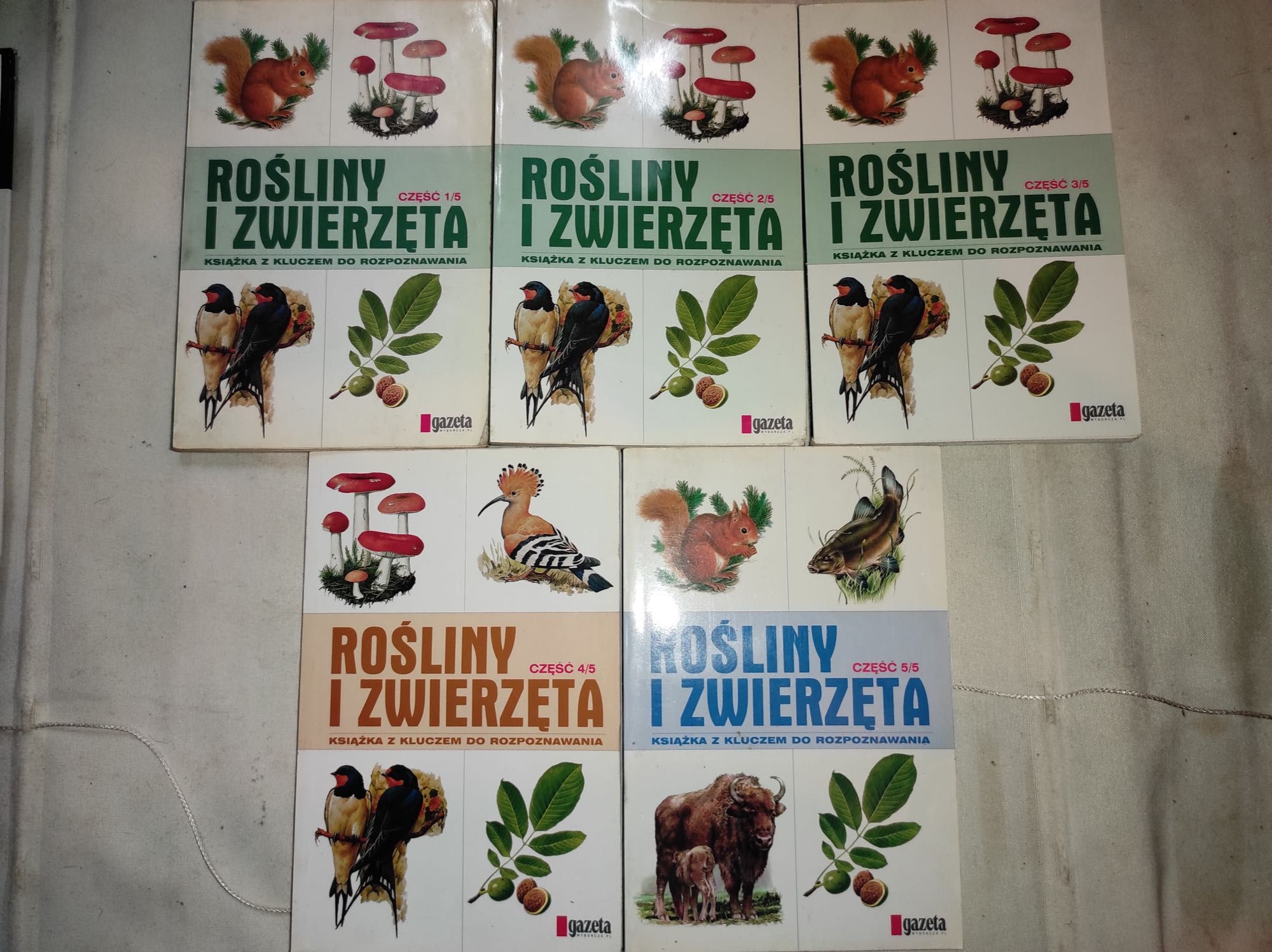 Rośliny i Zwierzęta - Seria 5 KSIĄŻEK !