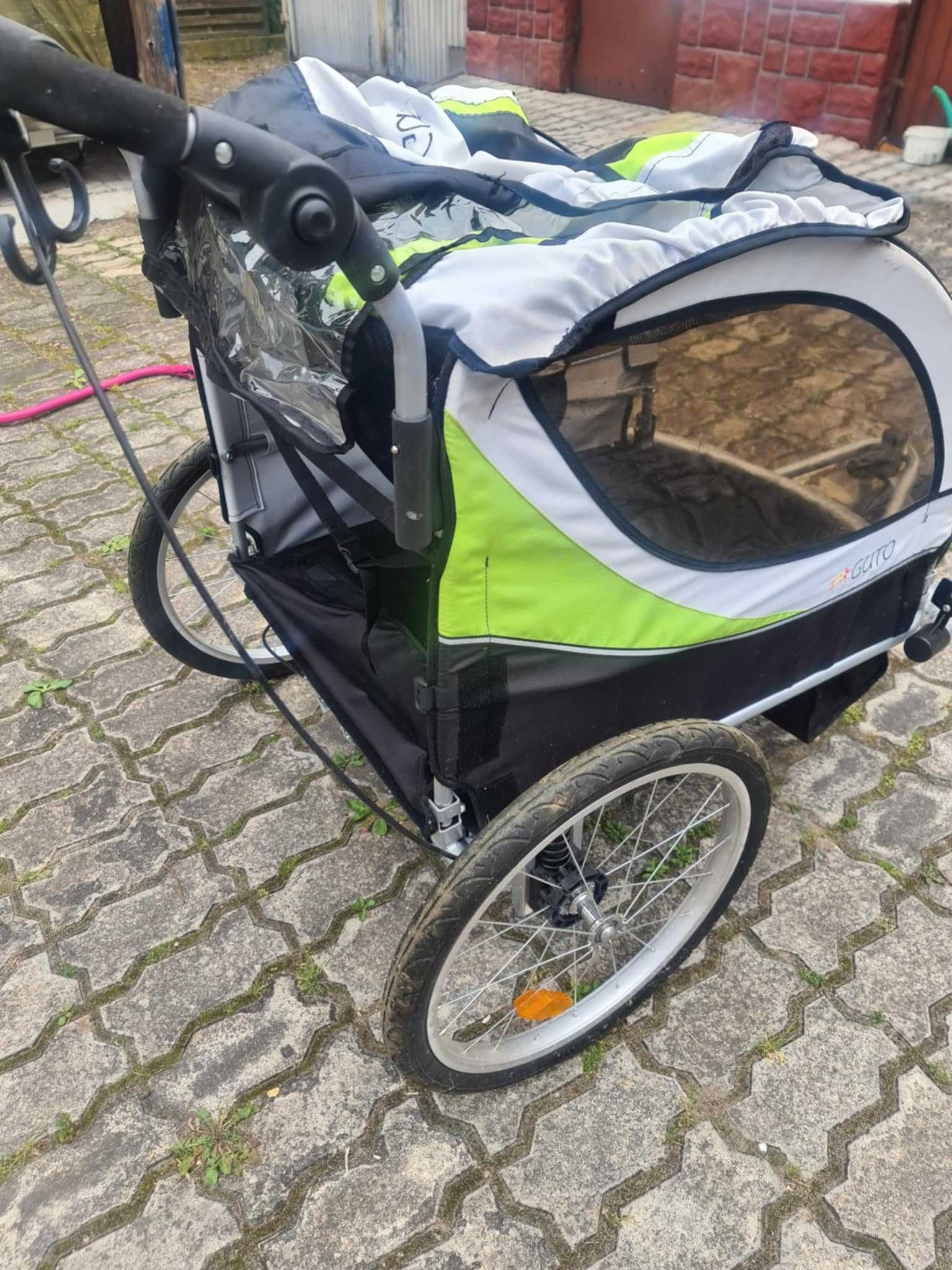 Przyczepka rowerowa Guto Duo
