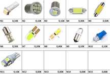 Lampadas LED T5 T10 ba15s ba9s tubulares