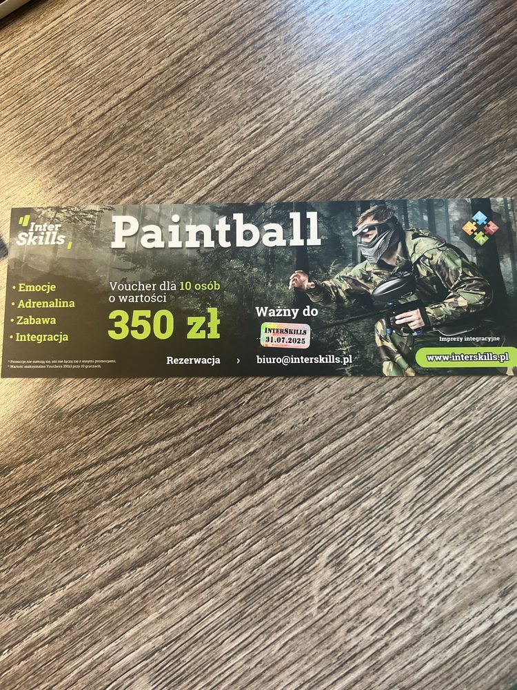 Paintball interskills