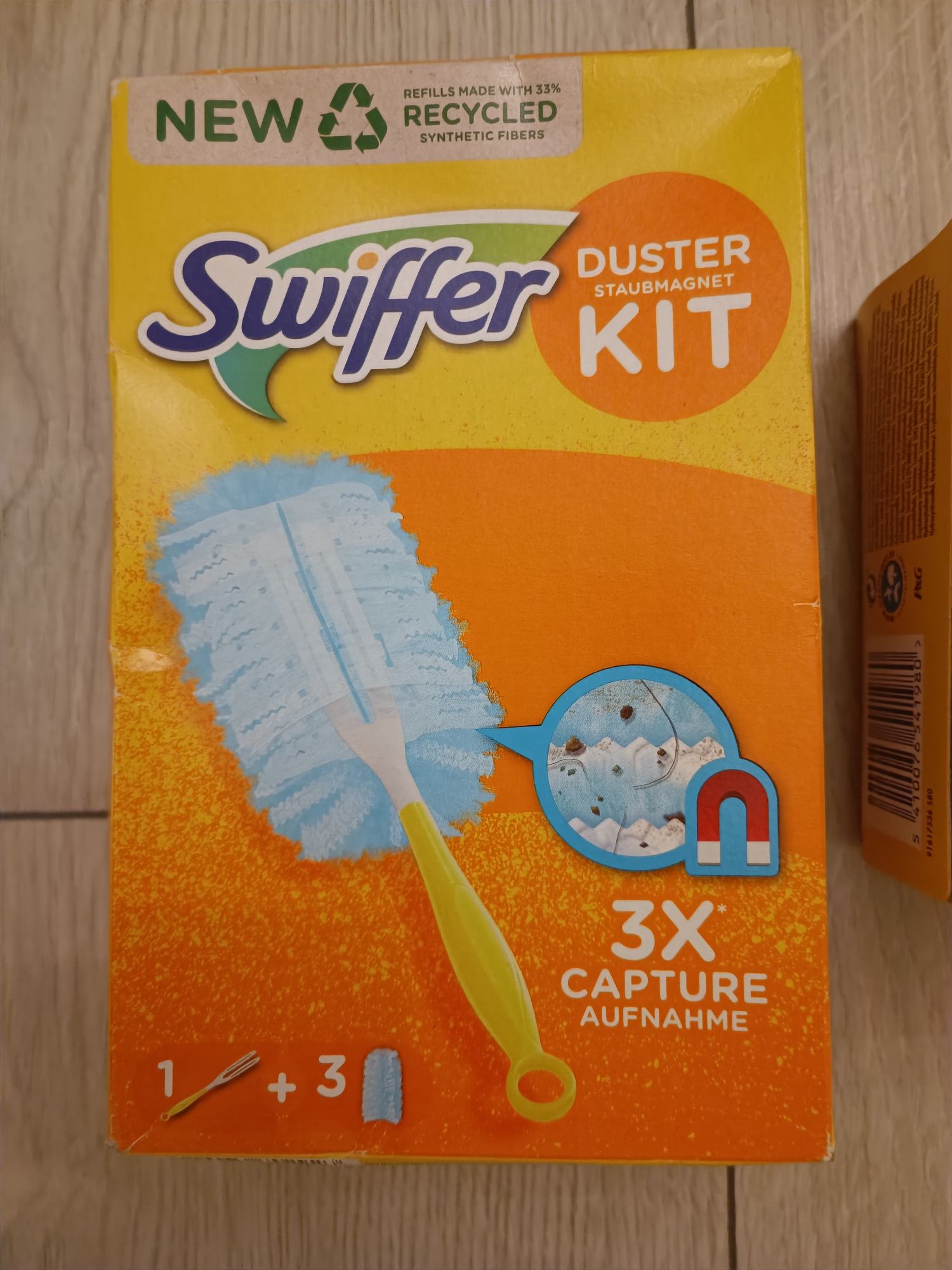 12 sztuk. Swiffer Zestaw Startowy Uchwyt + 3 ściereczki oraz 9 wkładów