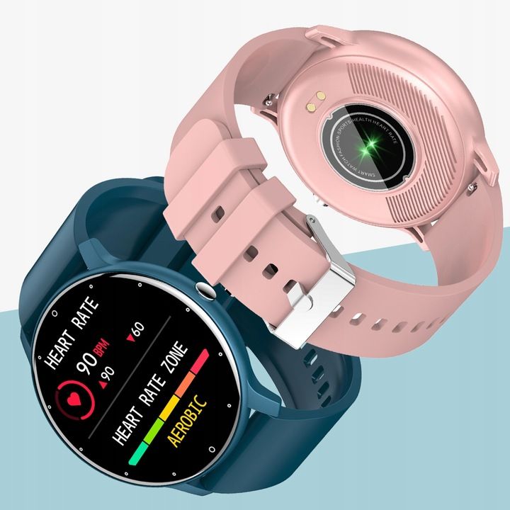 Zegarek Smartwatch Męski Polskie Menu Puls Sms Fb 220mah Bt5.0 1,28" I