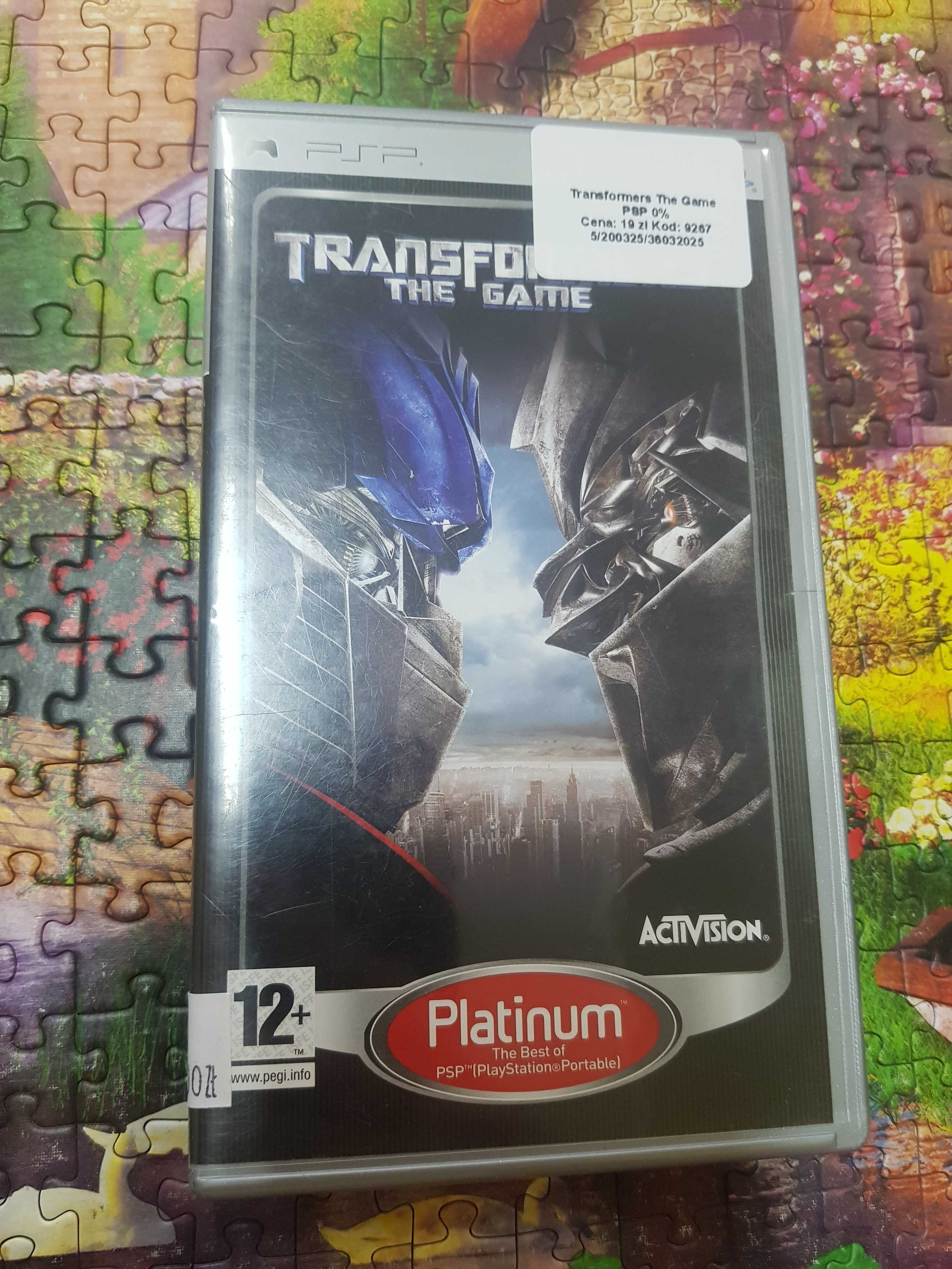 Transformers The Game PSP Sklep Iława