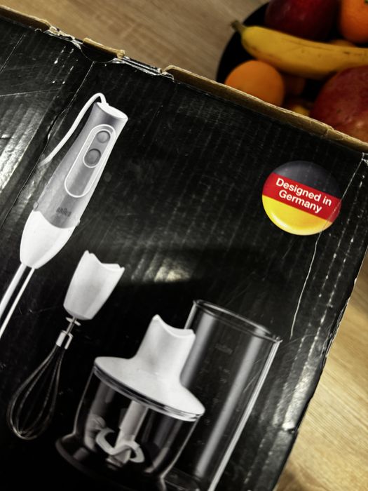 НОВИЙ! Блендер заглибний Braun multiQuick 5