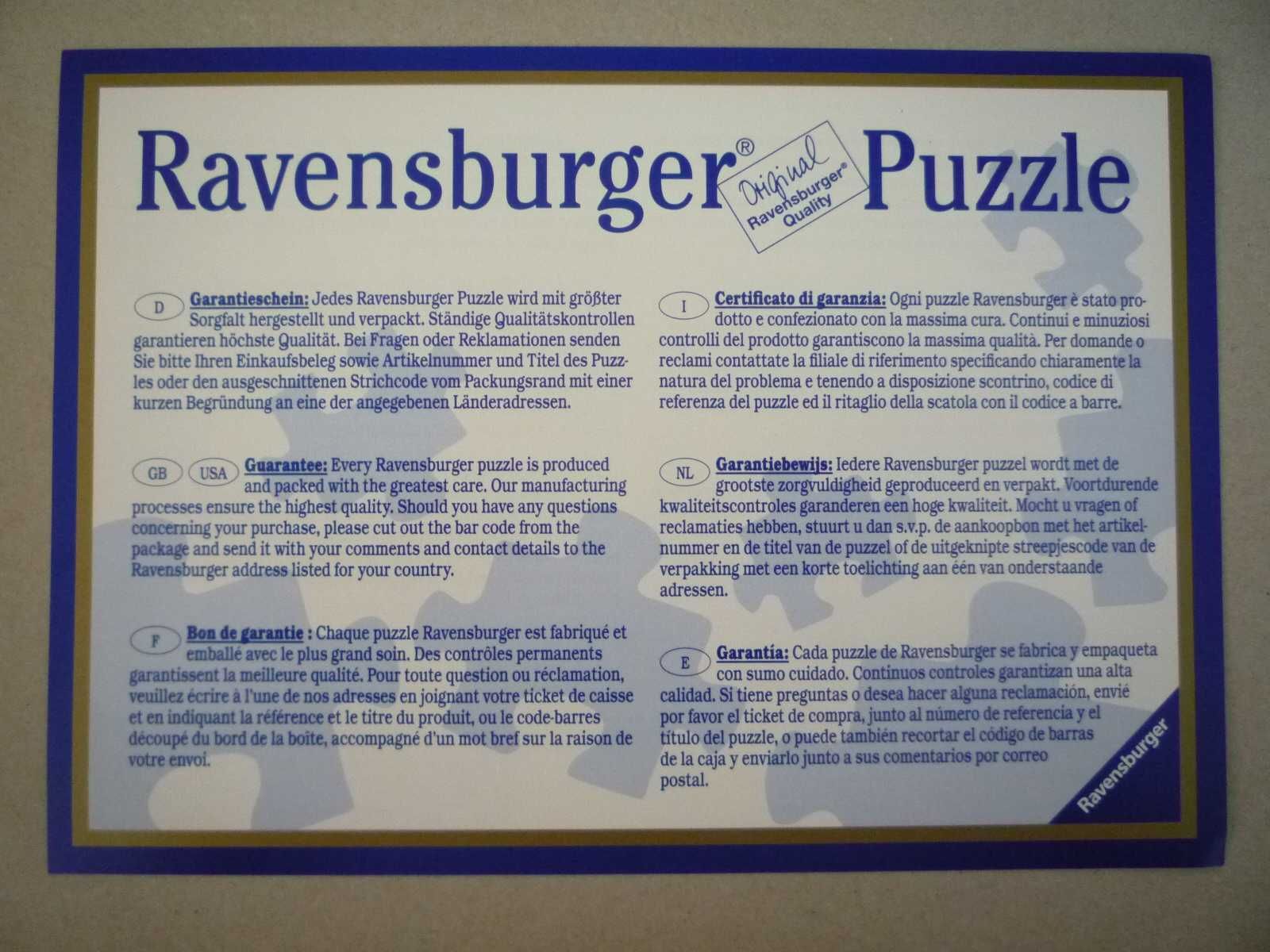 Ravensburger Puzzle XXL Dobry Dinozaur 104 Jak Nowe