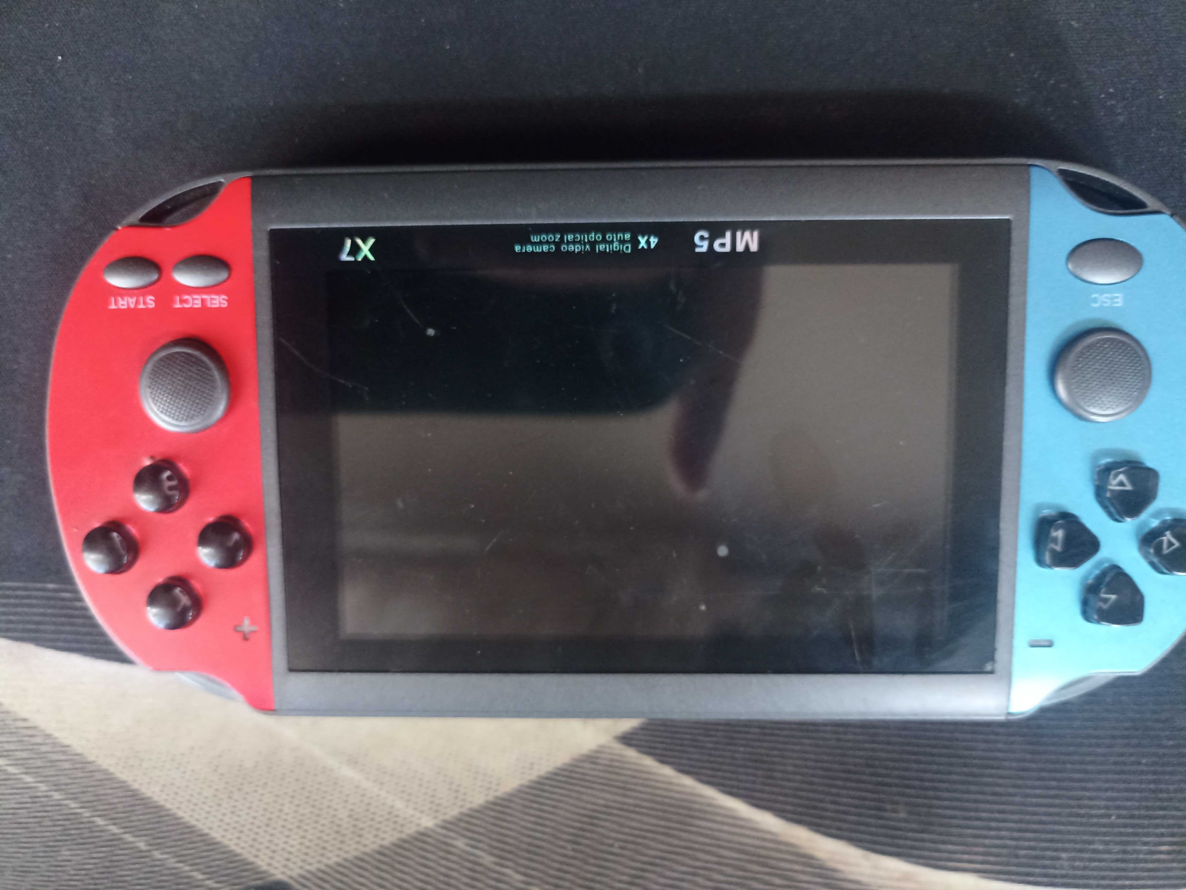 Портативная игровая приставка PSP X7 консоль. Диагональ 5.1, 8Гб МP5