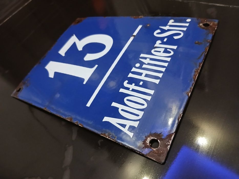 Wehrmacht 3 Rzesza Tablica emaliowana